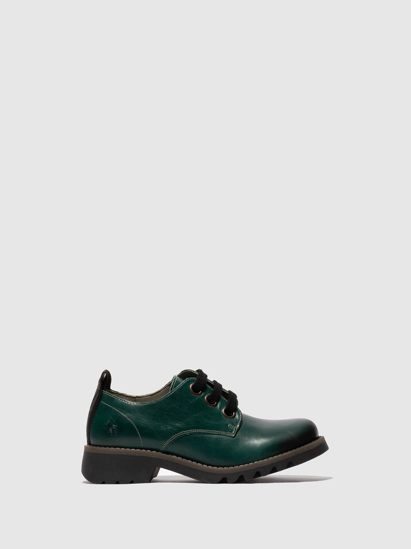 Shamrock Green Fly London Lace-up Boots Women\'s Lace Up Shoes | 485619DEY