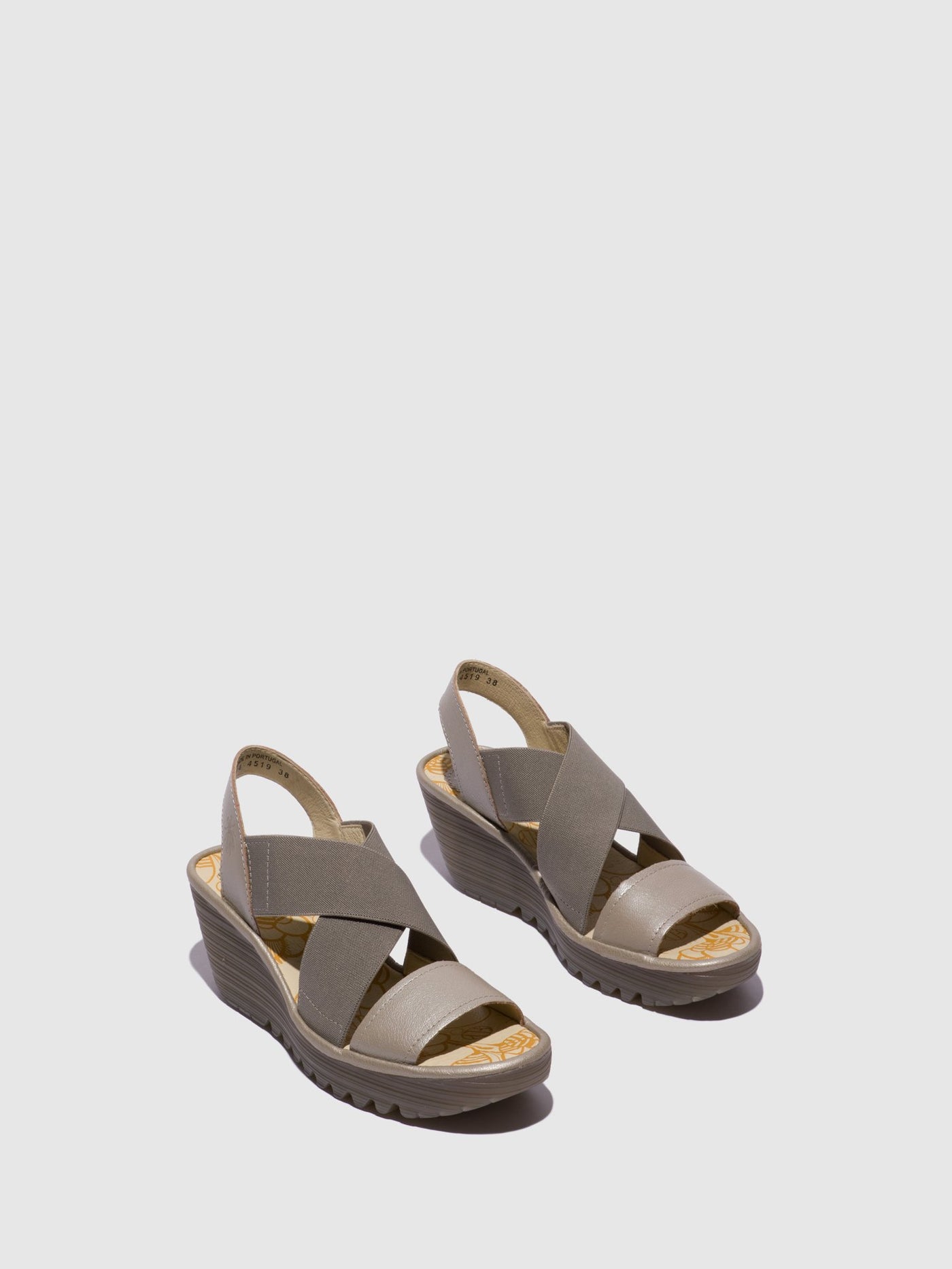 Silver Fly London Crossover Sandals Women's Sandals | 610589YCH