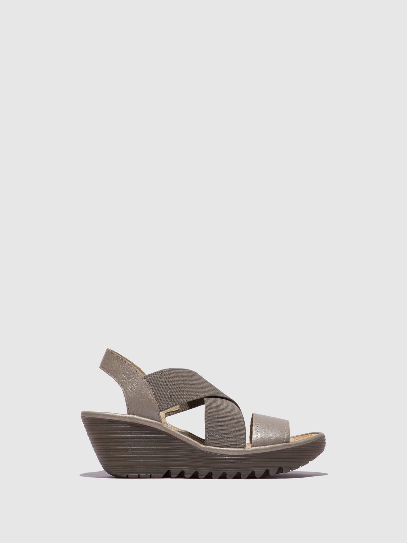 Silver Fly London Crossover Sandals Women\'s Sandals | 610589YCH