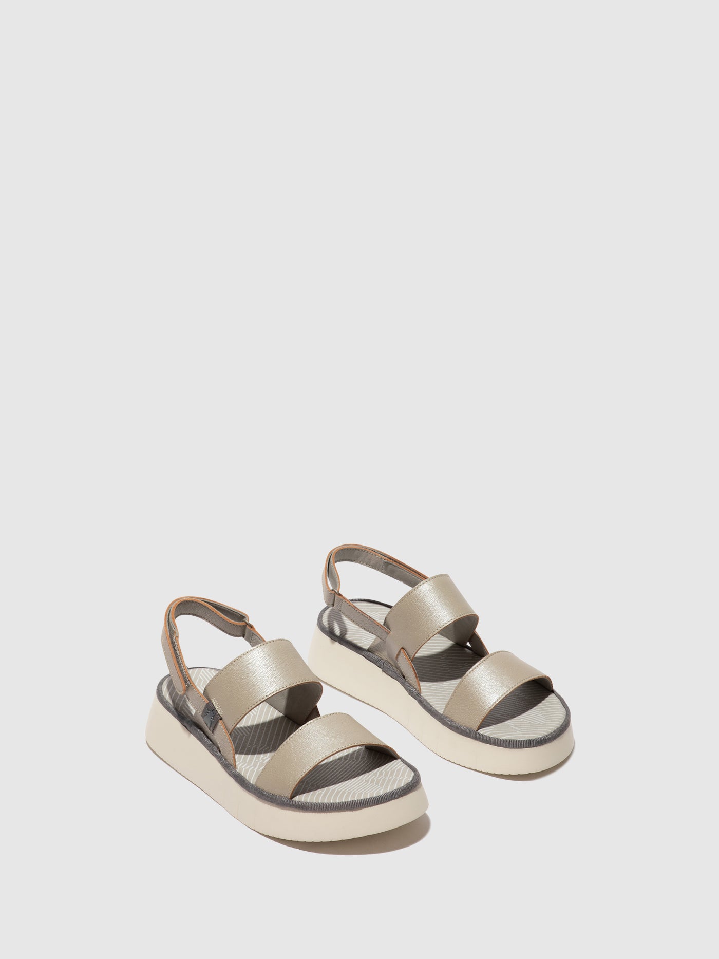 Silver Fly London Sling-Back Sandals Women's Sandals | 715402KPE
