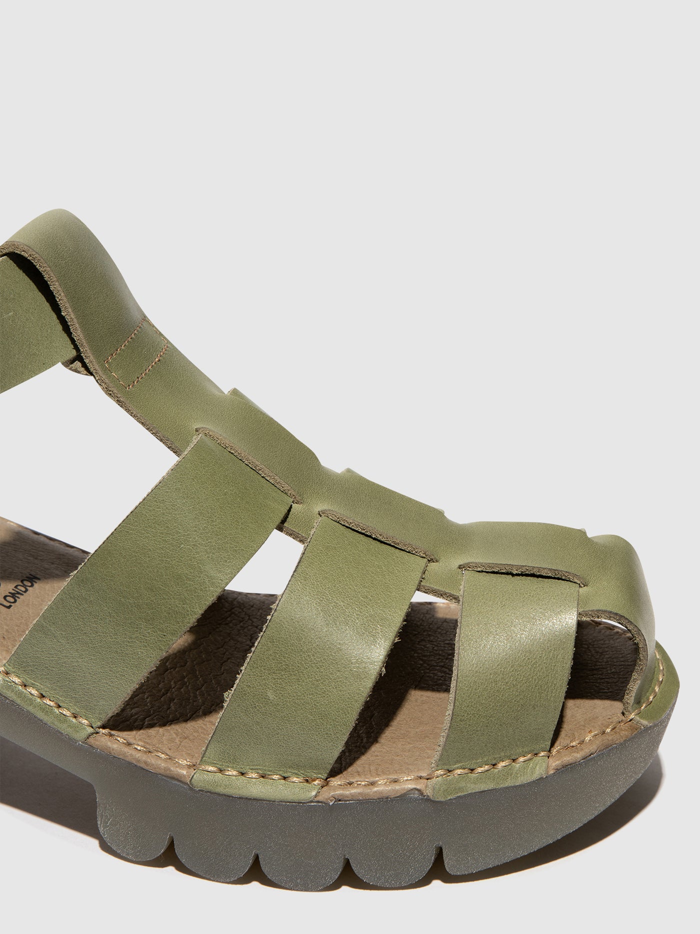 Smog Fly London T-Strap Sandals Women's Sandals | 210859FSQ