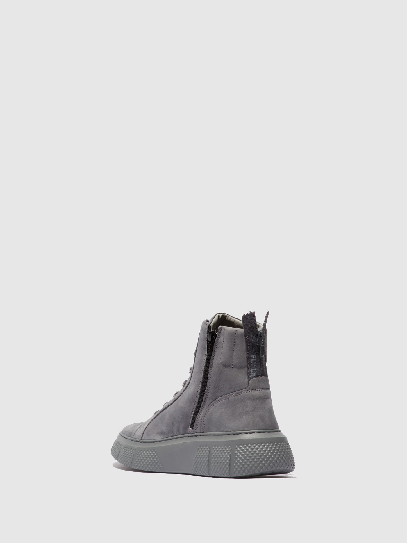 Sorano Blue Grey Fly London Lace-up Women's Sneakers | 753104QGP