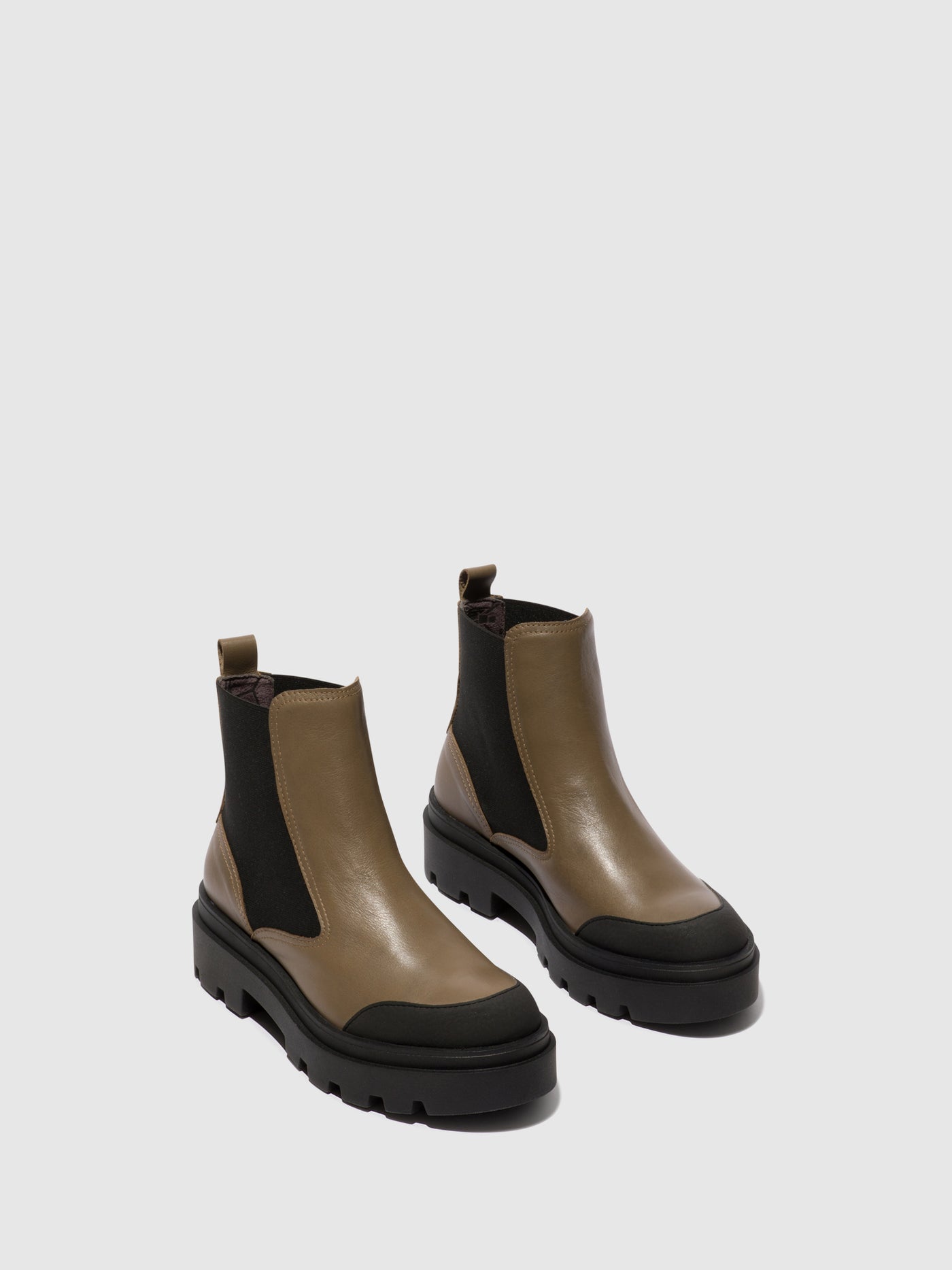 Taupe Fly London Chelsea Boots Women's Ankle Boots | 568092RVN