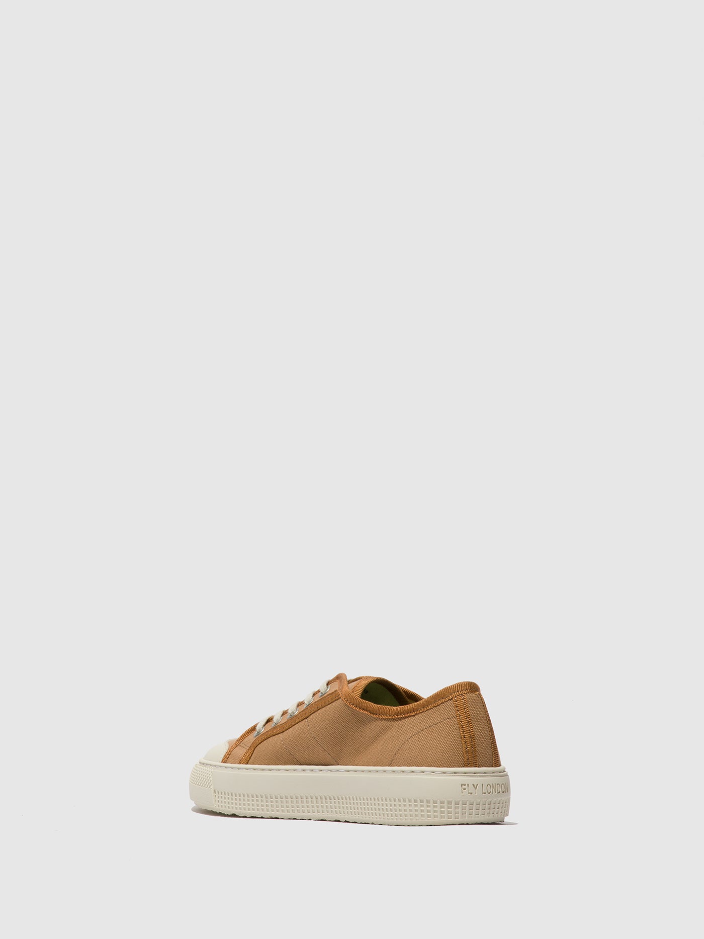 Taupe Fly London Lace-up Men's Sneakers | 241608IHN