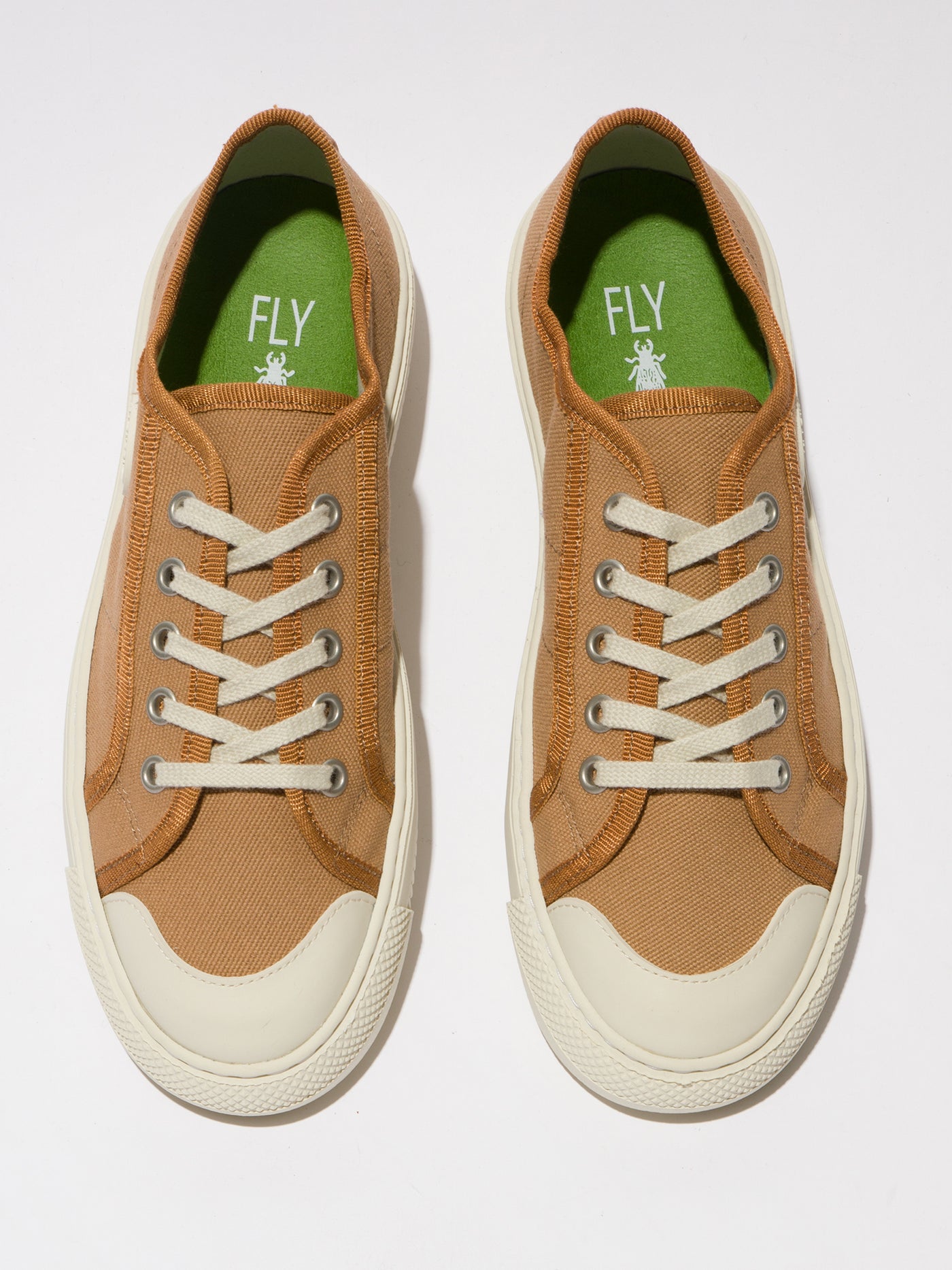 Taupe Fly London Lace-up Men's Sneakers | 241608IHN