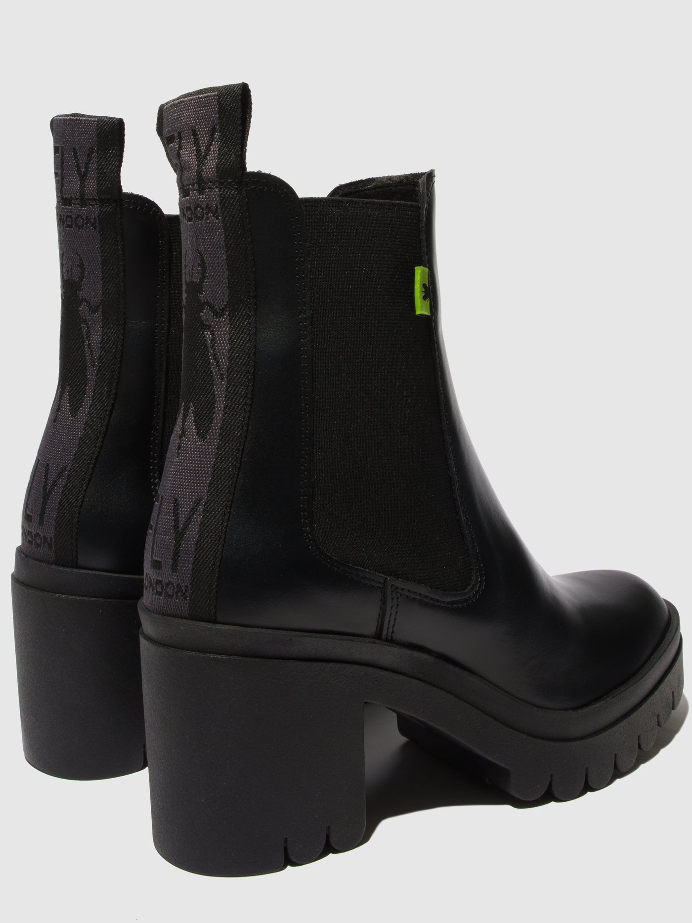 Tunder Black Fly London Chelsea Boots Women's Ankle Boots | 827934NTB