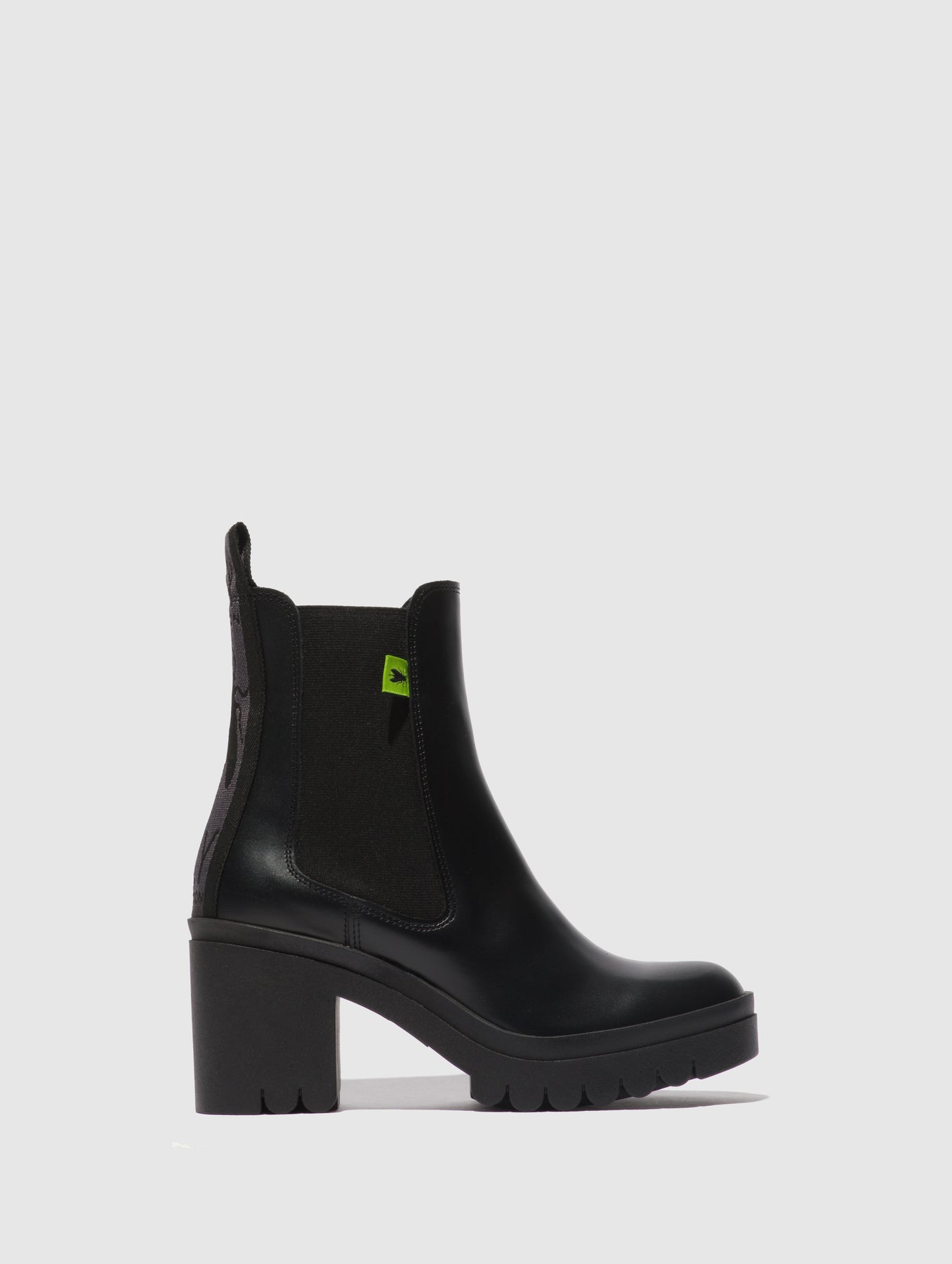 Tunder Black Fly London Chelsea Boots Women\'s Ankle Boots | 827934NTB