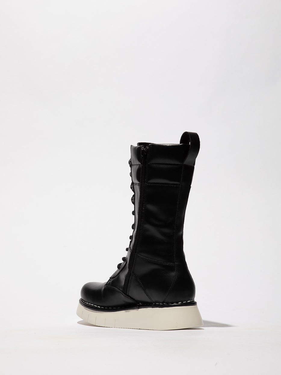 Tunder Black Fly London Lace-up Boots Women's Boots | 892716OAR