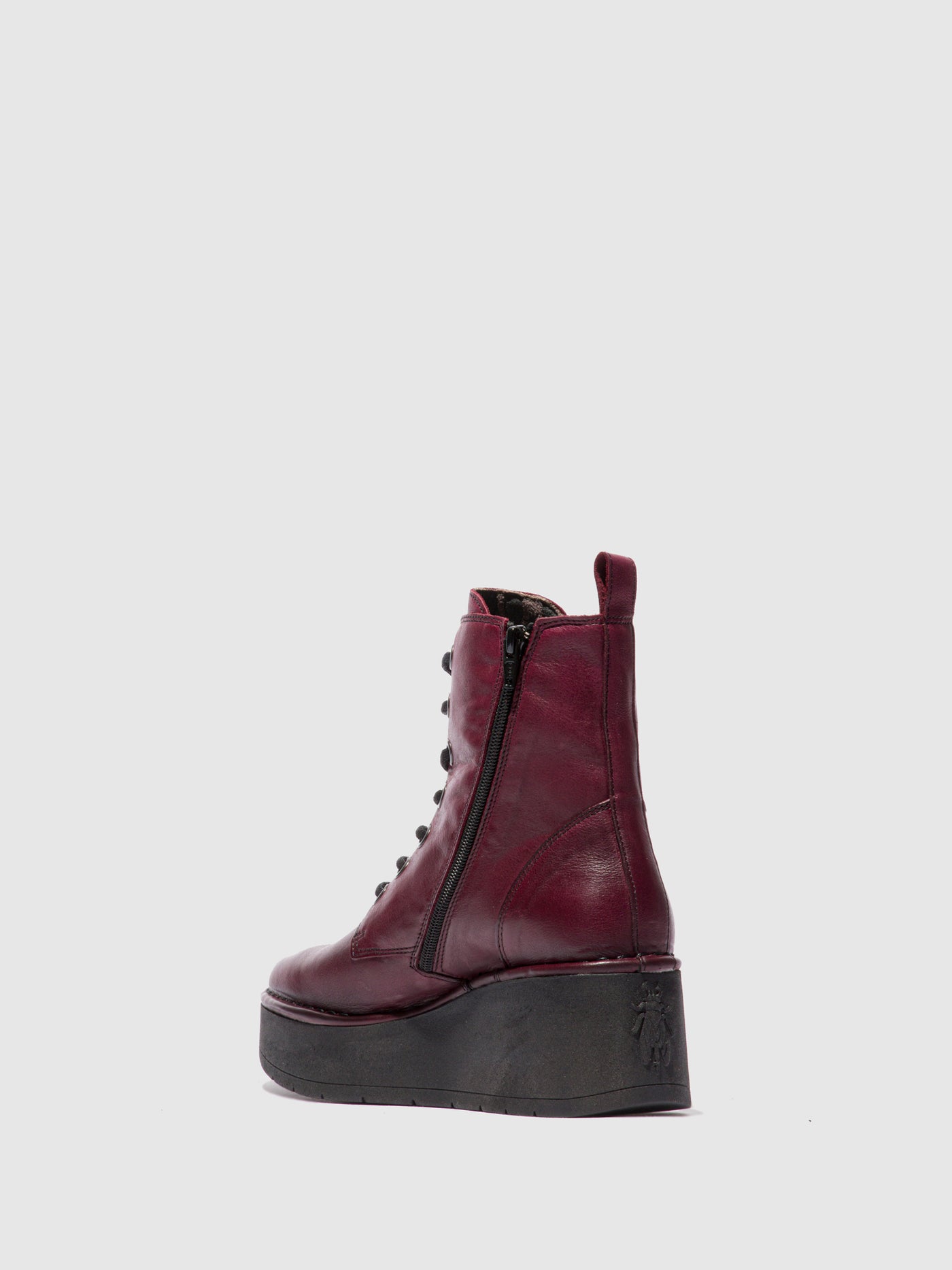 Verona Wine Fly London Lace-up Boots Women's Ankle Boots | 869314QXT