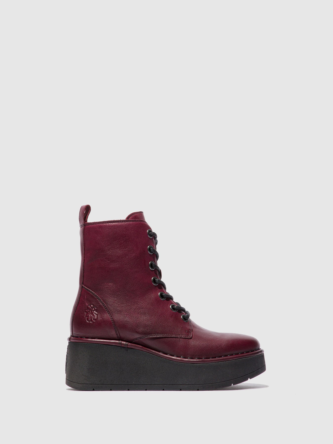 Verona Wine Fly London Lace-up Boots Women\'s Ankle Boots | 869314QXT