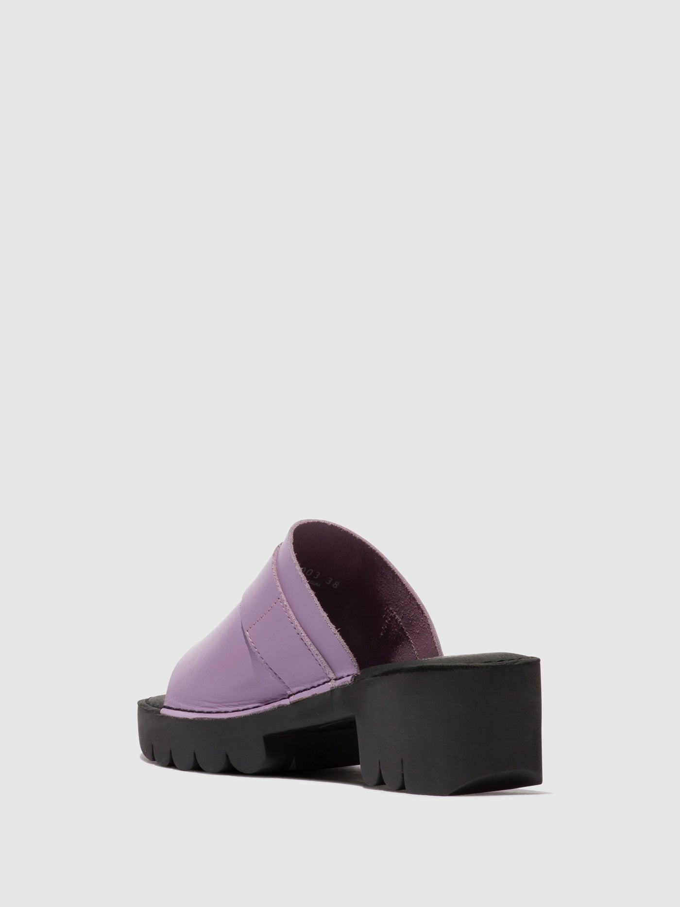 Violet Fly London Buckle Women's Mules | 254837ZQK