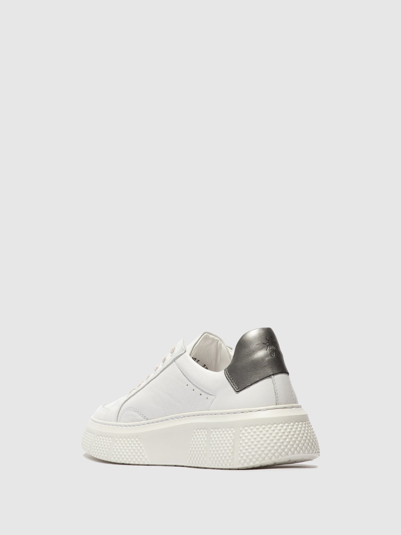 White Fly London Lace-up Men's Sneakers | 467593MVQ