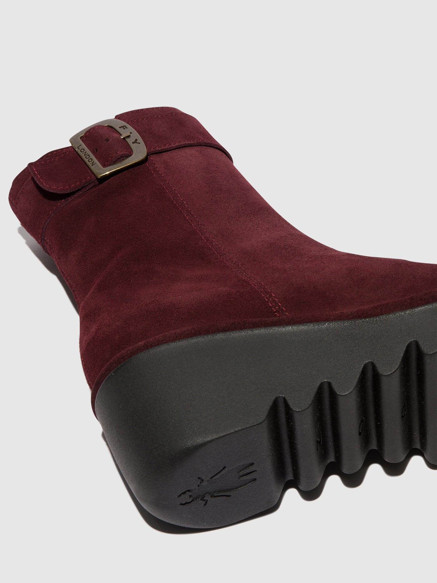 Wine Fly London Zip Up Boots Women's Ankle Boots | 072683MSY