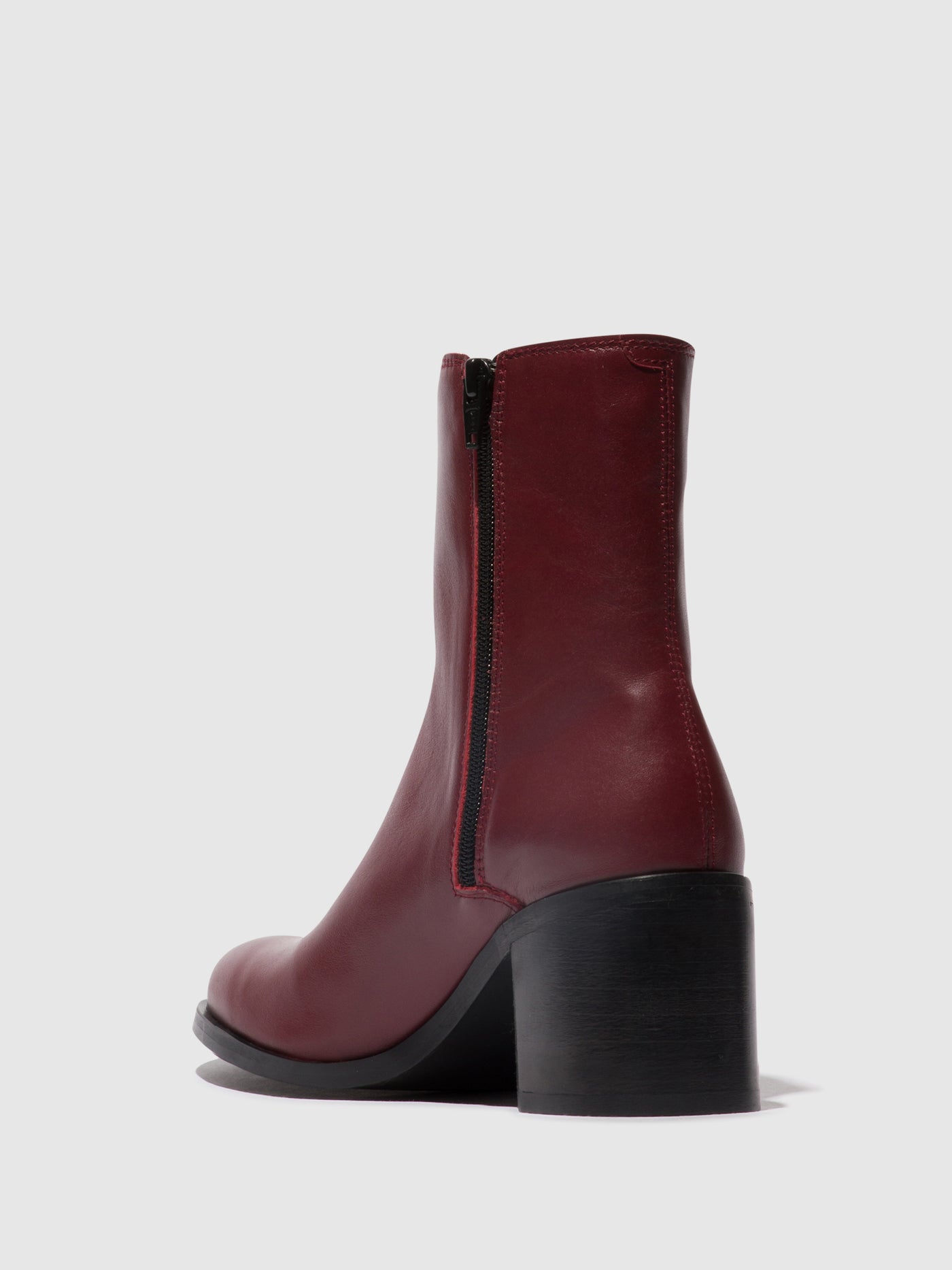 Wine Fly London Zip Up Boots Women's Ankle Boots | 369827RMQ