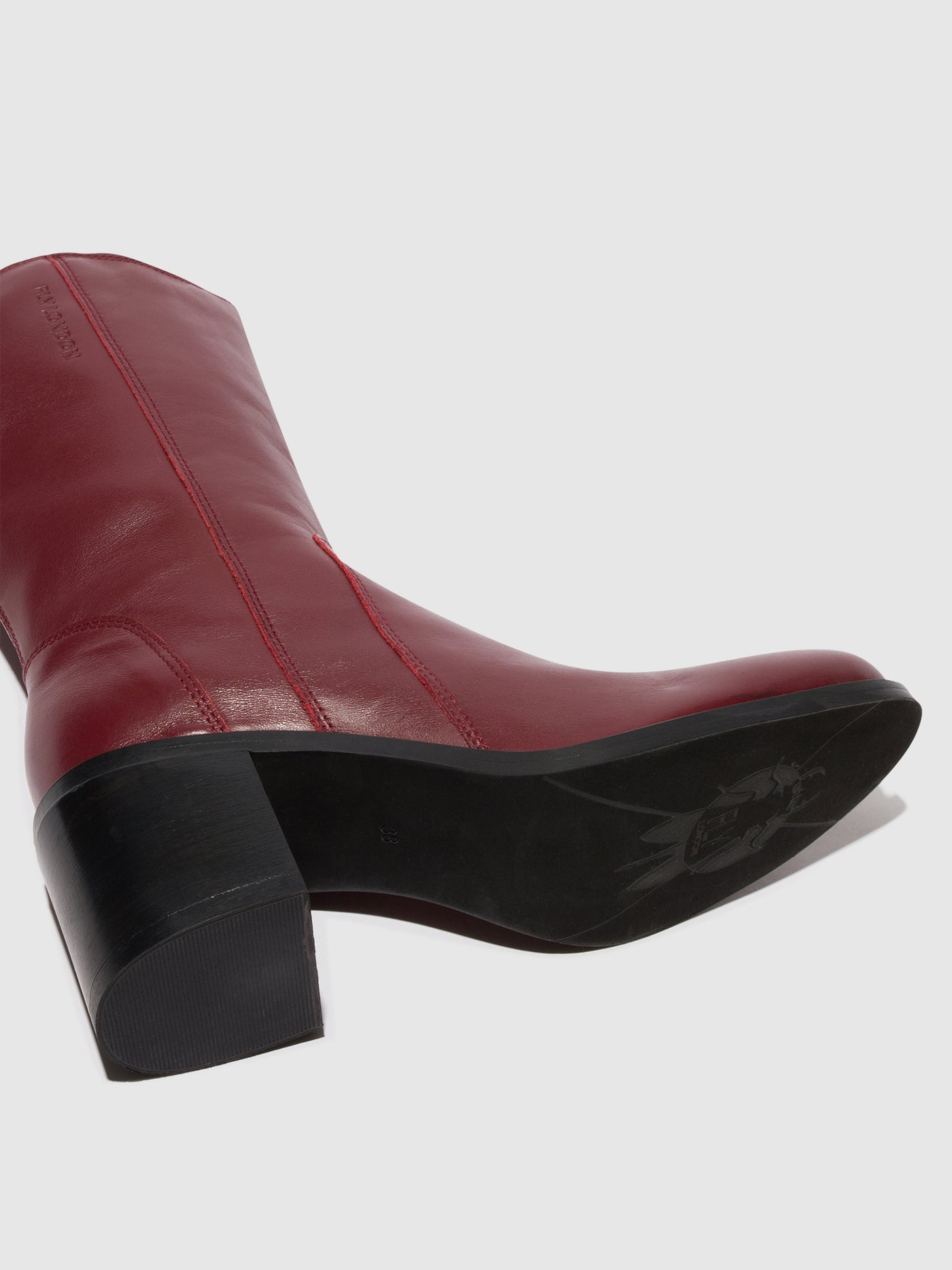 Wine Fly London Zip Up Boots Women's Ankle Boots | 943578NDL