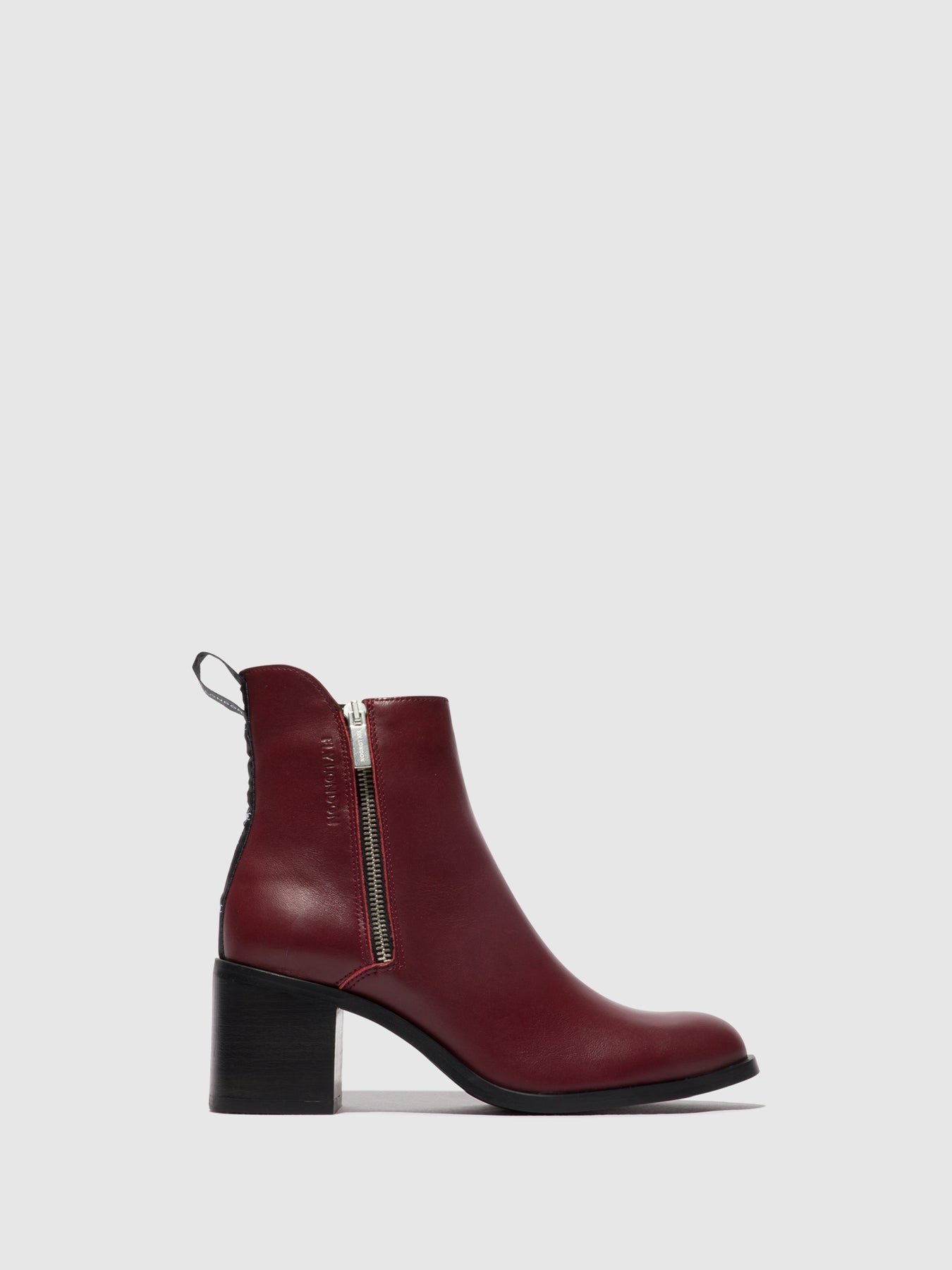 Wine Fly London Zip Up Boots Women\'s Ankle Boots | 968140VXK