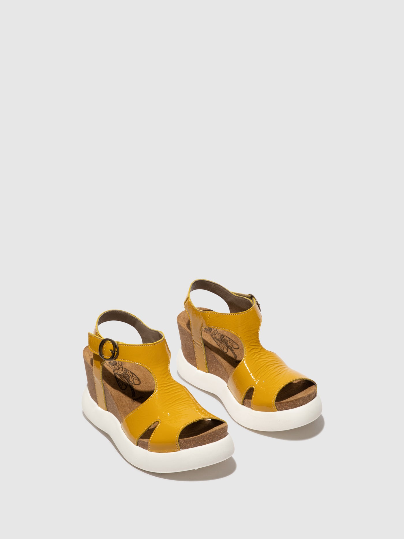 Yellow Fly London Buckle Sandals Women's Sandals | 754098ZAO