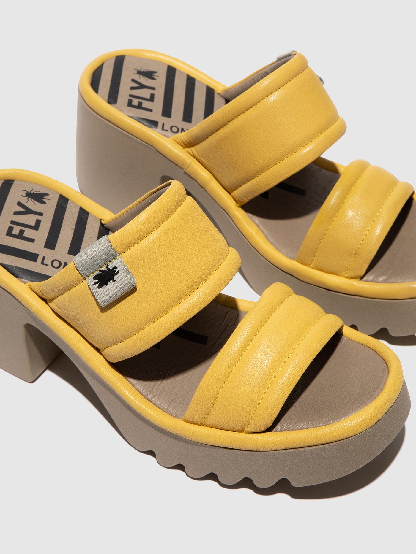 Yellow Fly London Slip-on Women's Mules | 853964UPV