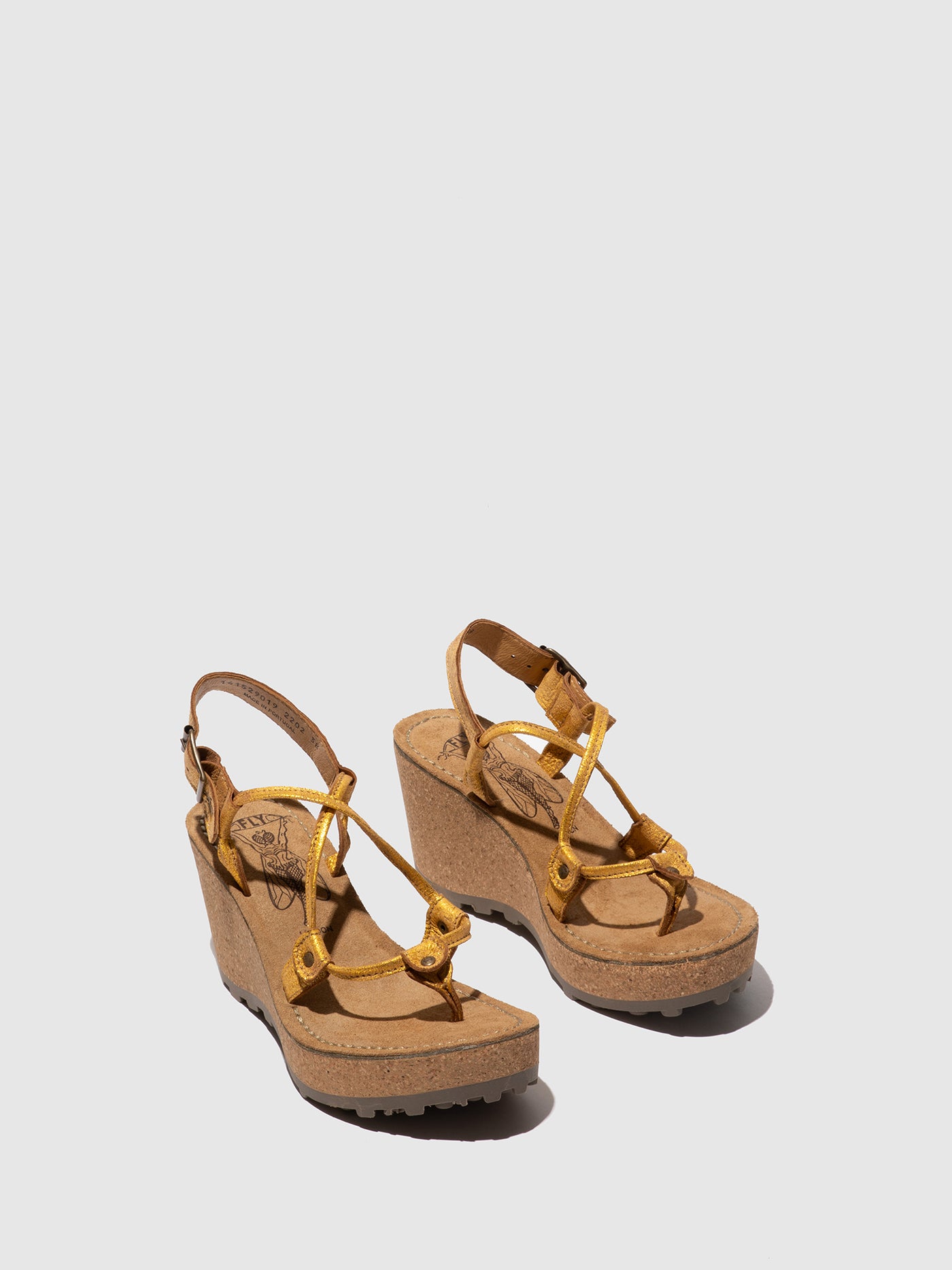 Yellow Fly London T-Strap Sandals Women's Sandals | 319265YAF